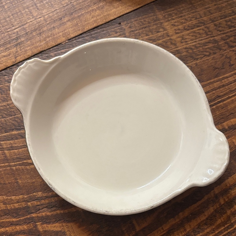 White Ceramic Baking Dish